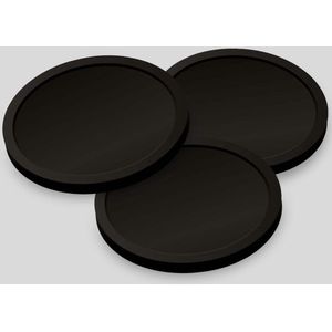 VanDerEng Blanco Consumptiemunten 29mm / Betaalmunten (per 1000 stuks) - ZWART