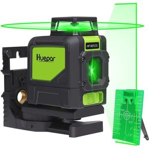 Kruislijnlaser 360 graden - Groene Laserlijn voor Nauwkeurige Metingen