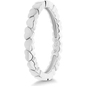 Glow 114.137652 Dames Ring - Minimalistische ring - Sieraad - Zilver - 925 Zilver - 10 mm breed