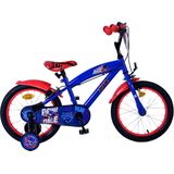 Sonic Prime Kinderfiets - Jongens - 16 inch - Blauw Rood -