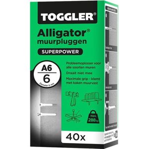 Pluggen Alligator A6  Doos 40 Stuks