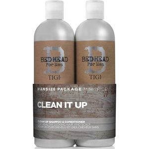 TIGI Bed Head For Men Clean It Up Duo Shampoo + Conditioner