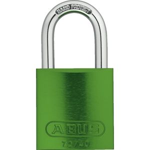 ABUS hangslot 72/40 - aluminium Groen