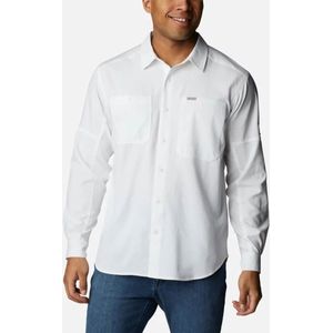 Columbia Silver Ridge™ Utility Lite Shirt Met Lange Mouwen Wit S Man