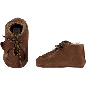 XQ Little Shoes Slofjes Baby - cognac - Maat 12-18  maanden