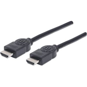 HDMI-Kabel Manhattan Ethernet A - A St/St  5.00m ARC 28 AWG