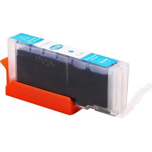 Inkmaster huismerk CLI - 551 XL C Cyaan Inktcartridge XL  Met Chip CLI-551 XL C Cyaan - Voor Canon Pixma Printers: MG5450 / MG5550 / MG5650 / MG6350 / MG6450 / MG6650 / MG7150 / MG7550 / IP7250 / MX925 MX725 / IX6850 / IP8750