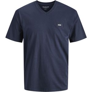 JACK&JONES JCOREACH TEE SS V-NECK WEH24 Heren T-shirt - Navy Blazer