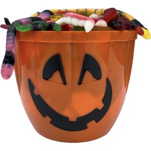 Halloween snoep mix 2 kilogram - GRATIS halloween emmer - Griezel snoep - Halloween traktatie - Halloween decoratie - Halloween versiering - Snoepgoed