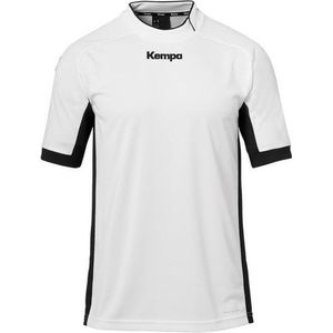 Kempa Prime Shirt Kind Wit-Zwart Maat 164