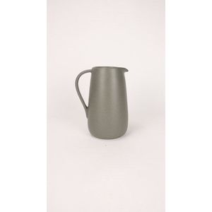 Kitchen trend - Villa - Schenkkan groot - donkergrijs - stoneware - 12.5 cm rond