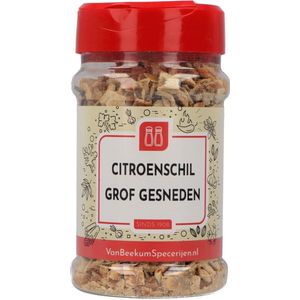 Van Beekum Specerijen - Citroenschil Grof Gesneden - Strooibus 100 gram