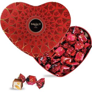 Moederdag cadeau Chocolade Bonbons Hartjesblik Maxim's de Paris liefde nougat honing amandel