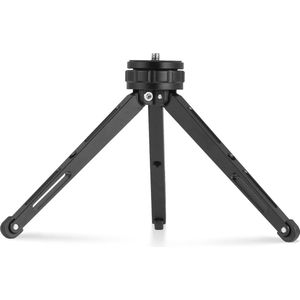 Mini statief camera, mini statief, tafelstatief met 1/4 inch schroef, mini tripod, klein tafelstatief, draagbaar statief voor camera, mobiele telefoon, stabilisator, video