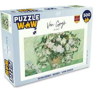 Puzzel Schilderij - Roses - Van Gogh - Legpuzzel - Puzzel 500 stukjes