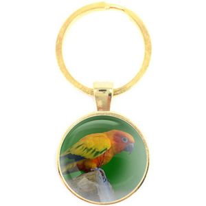 Sleutelhanger Glas - Vogel