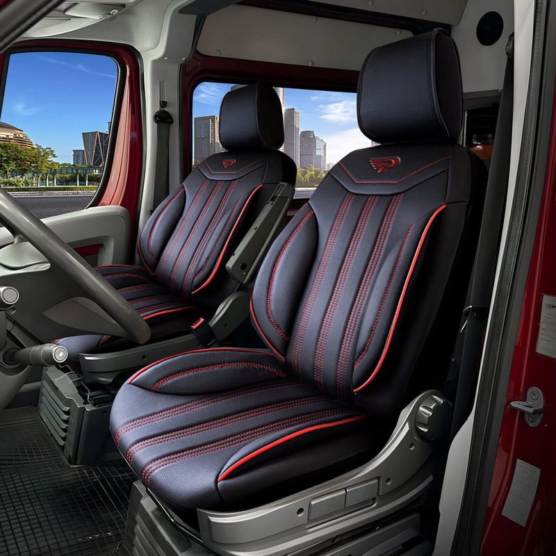 OPEL VIVARO 2014 tot 2019 - autostoelhoes Miami rood