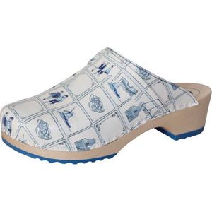 Clog Delfts Blauw | Makkelijk Schoon te Maken | BigHorn 6006 | Maat 38
