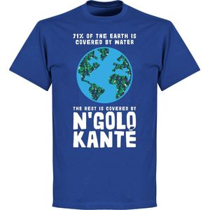 Covered By Kanté T-Shirt - Blauw - S