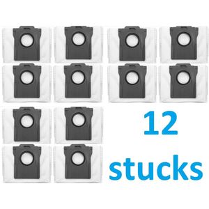 12 x stofzuigerzak voor de robot Dreame X30 X40- L10s ultra pro heat - Grote capaciteit tot 3L - beste kwaliteit vervangingen - compatibel met Dreame L10s pro Ultra/L10s Pro Ultra Heat/X40 Ultra E12/L40 Ultra/L10s Ultra Gen2 - stofzuigerzakken zakken
