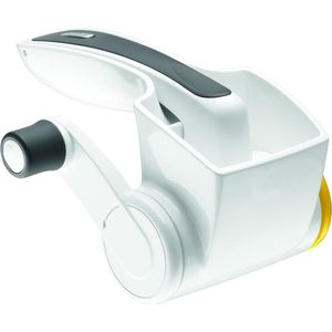 Kaasrasp - Wit/Grijs - Trommelrasp - RVS - Veilig & Snel - Voor Parmezaan, Noten & Groenten