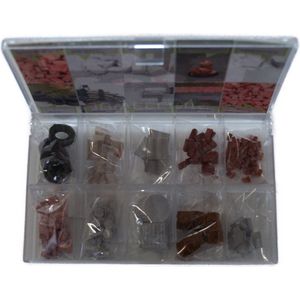 25001-Juweelinis assortiment box schaal 28mm voor Tabletop diorama's - 10 verschillende producten