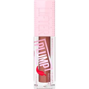 Maybelline - Lifter Plump - Lip Plumping lipgloss - langdurig vollere lippen - verwarmende sensatie met 5% Maxi-Lip™ en chilipeper - Cocoa Zing - 5,4 ml