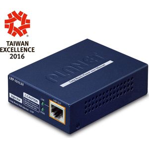 PLANET LRP-101UH netwerk-switch Power over Ethernet (PoE) Blauw