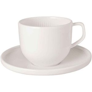 Villeroy & Boch Koffiekop en -schotel Afina