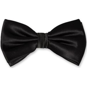 Zwarte bow tie / vlinderstrik / vlinderdas