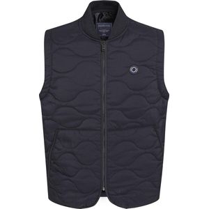 Gabbiano Jas Bodywarmer Met Doorgestikte Naden 423513 Navy Mannen Maat - S