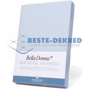 Bella Donna Lits-jumeaux XL Hoeslaken Jersey Himmelblau 200/220-220/240