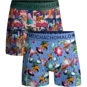 Muchachomalo Jongens Boxershort - 2 Pack - Maat 176 - Jongens Onderbroeken