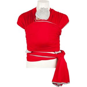 With a touch of Rose Draagdoek - Rood - Biologisch katoen - Fairtrade