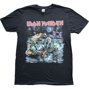 Iron Maiden - Knebworth Moon Buggy Heren T-shirt - M - Zwart