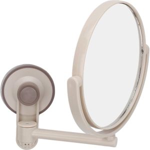Vergrotende Make-upspiegel 2x Vergroting Dubbelzijdige Draagbare Zuignap Tafelbladspiegel voor Badkamer-Slaapkamer .