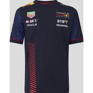 Red Bull Racing Teamline Kids T-shirt 2023 XL (164) - Max Verstappen - Sergio Perez - Oracle