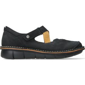 Wolky Bandschoenen Cordoba zwart nubuck