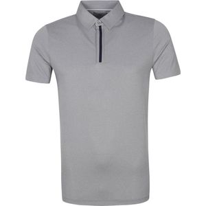 Suitable - Prestige Iggy Polo Grijs - Modern-fit - Heren Poloshirt Maat XL