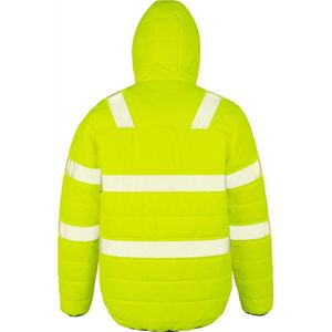 Result Gerecyclede veiligheidsjas ripstop padded R500X - Fluorescent Yellow - 3XL