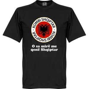 Albanië Logo Slogan T-Shirt - XXXXL