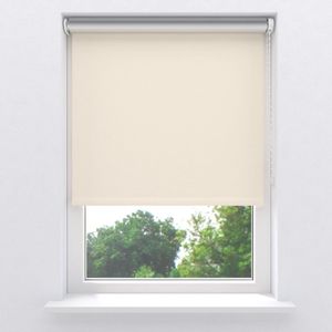 Radeco® Rolgordijn verduisterend – Easy Thermo – Beige – 140 x 190 cm – meerdere maten verkrijgbaar – 60 t/m 240 cm breed – Isolerende zonwering