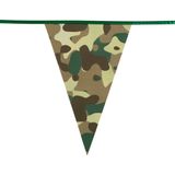 Boland - PE vlaggenlijn Camouflage - Geen thema - Verjaardag - Feestversiering