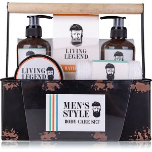 Cadeau voor Man Verjaardag - Kist met mannen verzorgingsproducten - Men's Style - Citrus Giftset - Geschenkset mannen, vader, vriend, papa, broer - Grappig