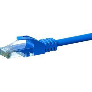 Danicom CAT6 UTP patchkabel - 3 meter blauw - CCA - netwerkkabel - internetkabel - UTP kabel - RJ45 - 1000 mbit/s