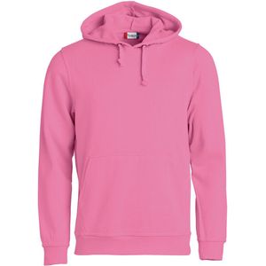 Clique Basic hoody Helder Roze maat M