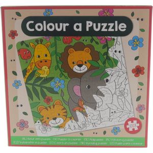 Mini Puzzel Kleuren Jungle