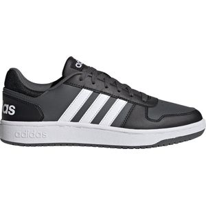 adidas - Hoops 2.0 - Heren Sneakers - 42 - Zwart