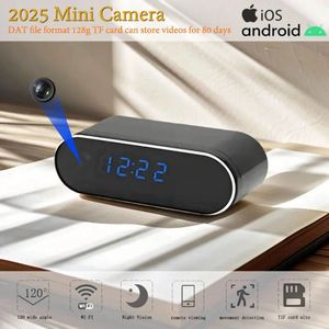 Nieuwe Miniklokcamera 2025 – Infrarood Nachtzicht, Mobiele Detectie, WIFI Afstandsbediening en Beveiliging voor Kantoor, Woonkamer + 32GB TF Kaart