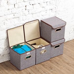 kledingopbergbox \ Opvouwbare Opbergbakken Kastorganizer \ Kledingopbergzakken Set of 4